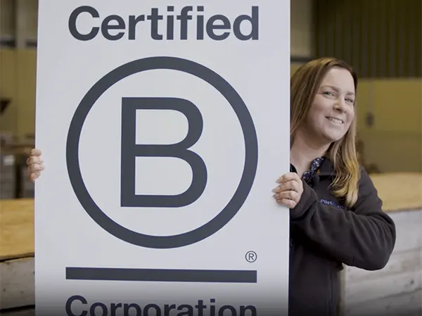 Pinstone awarded B Corp status - giving back to people and planet
