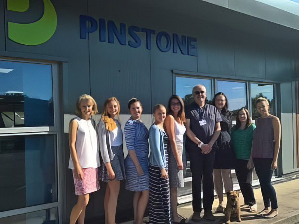 Pinstone partners with local charity