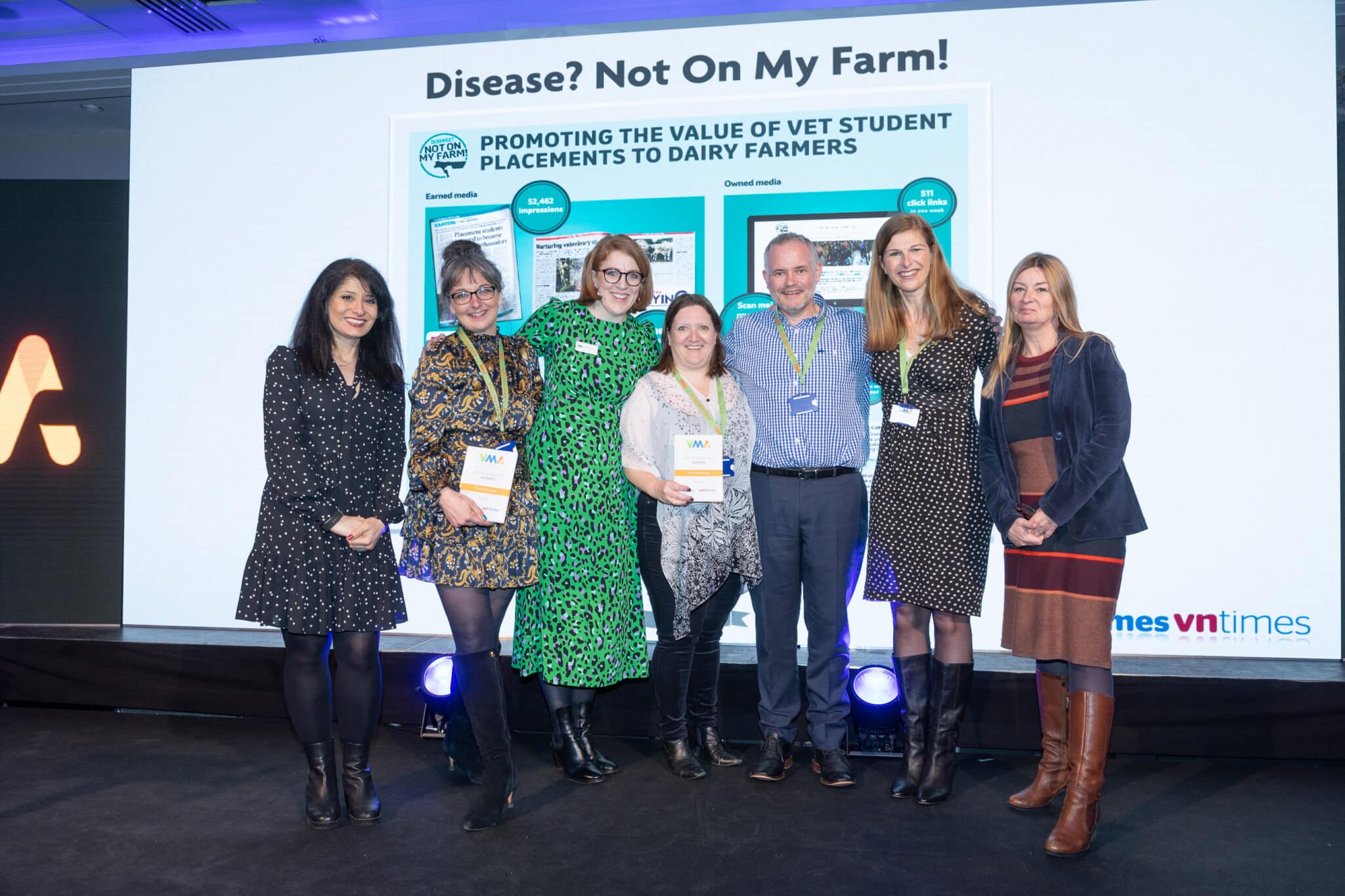 Pinstone and MSD Animal Health UK win PR & Social Award at VMA Awards 2023
